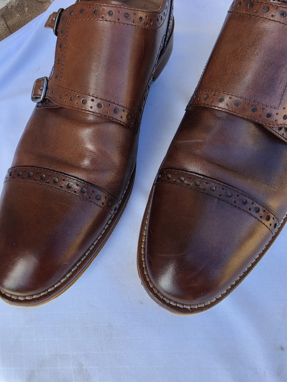 Johnston & Murphy double monk